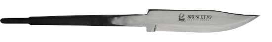 Brusletto 10 cm knivblad | Karbonstål | Jørn Jensen Lærhandel