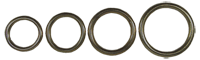 Bilde av runde ringer, gammel messing