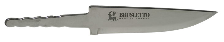 Brusletto Kystkniv knivblad | Rustfritt stål | Jørn Jensen Lærhandel