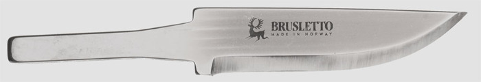Brusletto Nansen knivblad | Rustfritt stål | Jørn Jensen Lærhandel