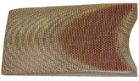 Natur Micarta plate lerret canvas skjefte og sideplater til fulltangekniv