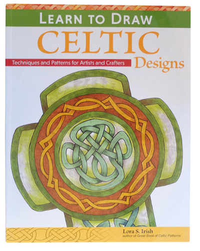 Learn to draw celtic designs. En bok om teging av keltiske mønster. Forfatter Lora S Irish
