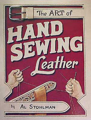 The art of handsewing leather. En bok om håndsøm i lær. Forfatter Al Stohlman