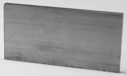 Nysølvplate 100x50x5 mm-Nysølv 18 % nikkel-Jørn Jensen Lærhandel
