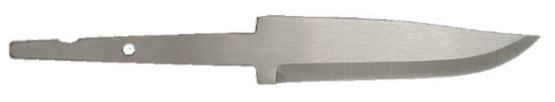 Brusletto Hubro knivblad | Rustfritt stål | Knivmakerutstyr | Jørn Jensen Lærhandel