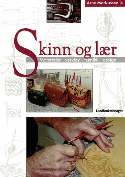 Skinn og lær-lærebok om skinn og lær-faglitteratur-Jørn Jensen Lærhandel