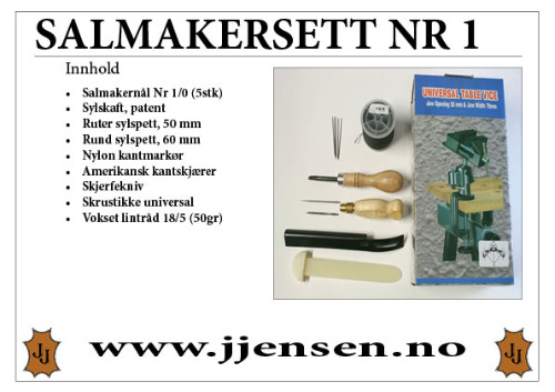 Startsett for salmakere-nybegynnersett salmaker-startkit-Jørn Jensen Lærhandel