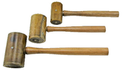 Råhudshammer hammer til punsler hammer til lærarbeide