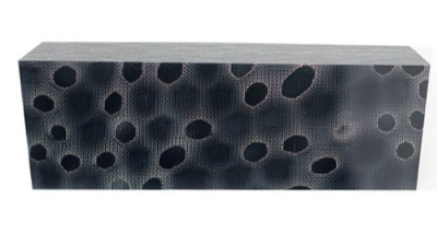 Raffir Alume Black wasp knivskaft kompositt
