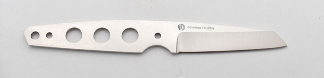 #1340 NKD Wharncliffe 80 mm knivblad