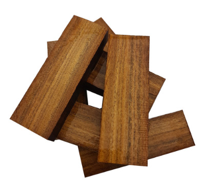 Knivskaft emner av Curly Bubinga