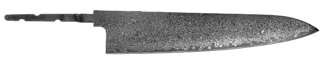 Japansk kokkeknivblad damask vg-10 Chef 9"