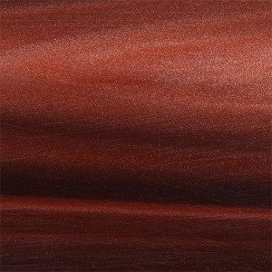 Rød‑svart Kirinite Black Cherry med bølgende marmoreffekt